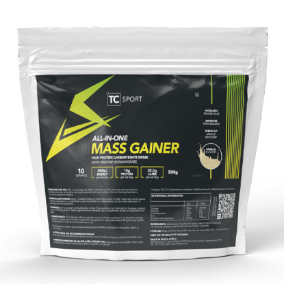All in One Mass Gainer - Vanilla - 500g