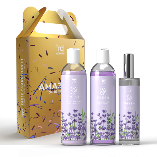 Picture of Lush Lavender Lotion + Wash + Mist + Gift Box
