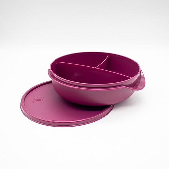 Picture of Round Divided Luncher 1Lt - Teal