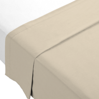 Picture of Flat Sheet Beige King - 270 x 250cm